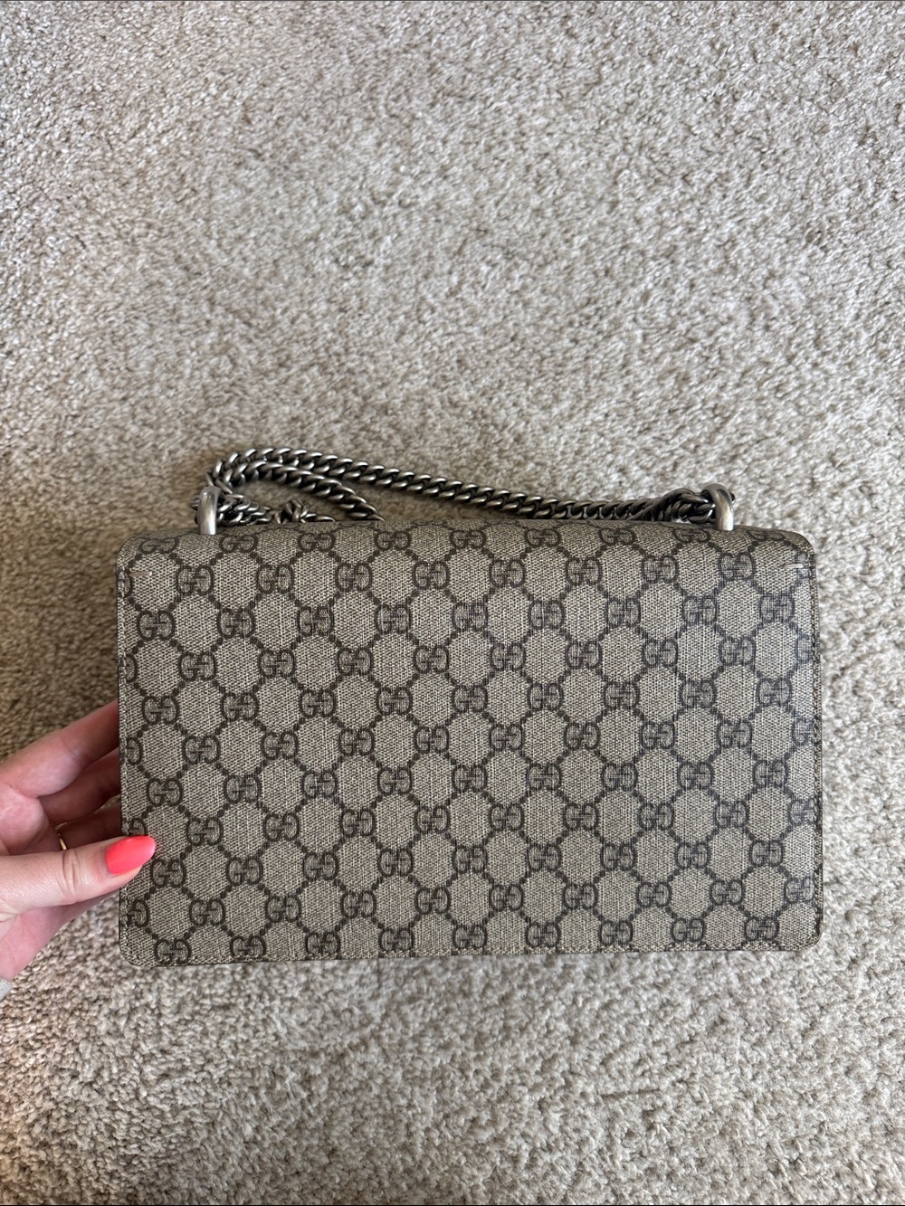 Authentic Gucci Black Dionysus Medium Shoulder Bag - Picture 4 of 10